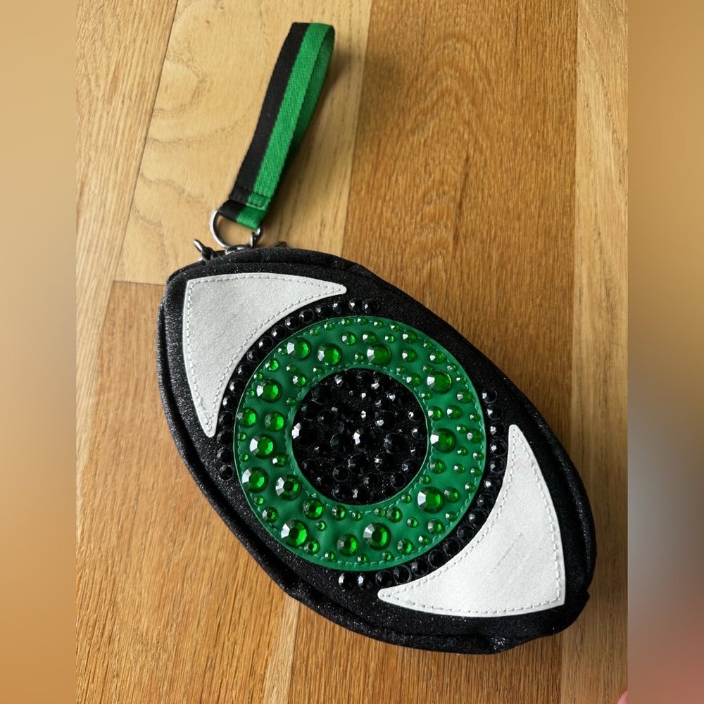 Rhinestone Eyeball clutch bag by Bath & Body Works